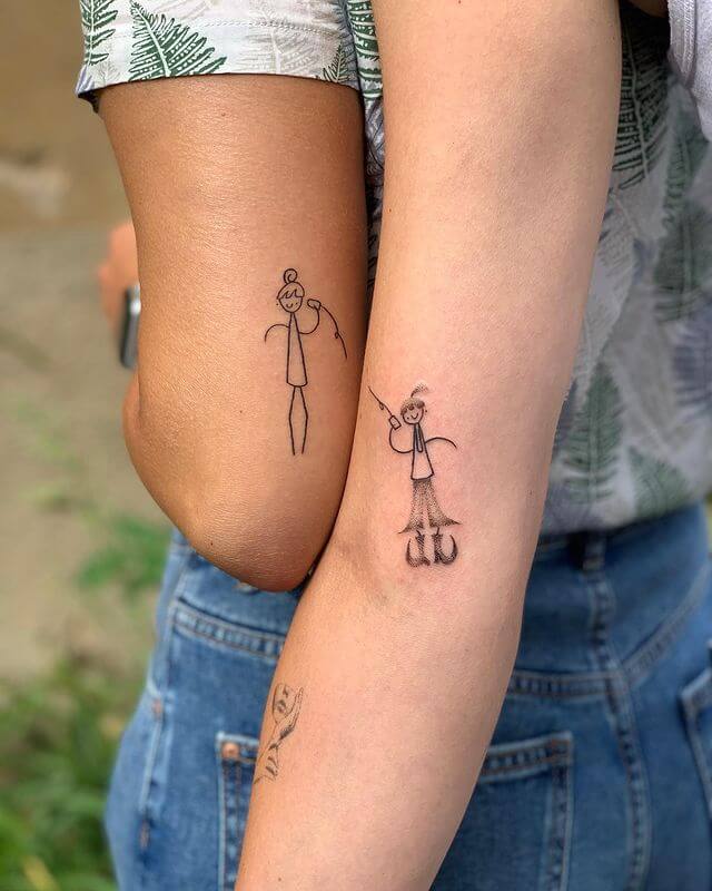 brother and sister tattoos