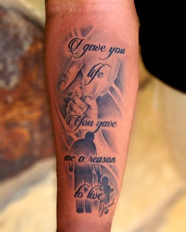 Father Son Tattoo Quotes