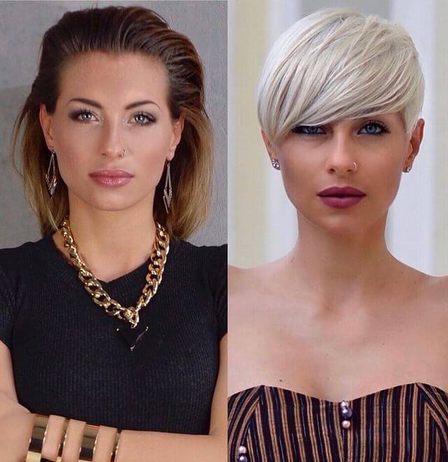 Pixie cut for straight hair