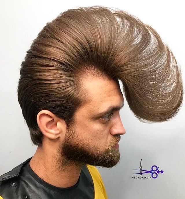 The Weirdest Pompadour Haircut