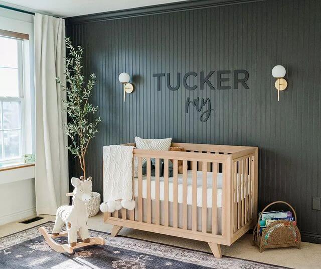 Black Baby Room