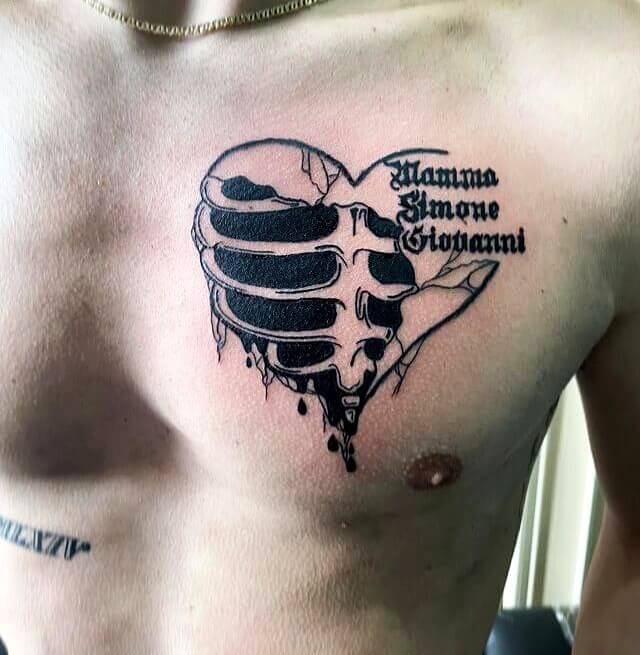 Black Heart Tattoo