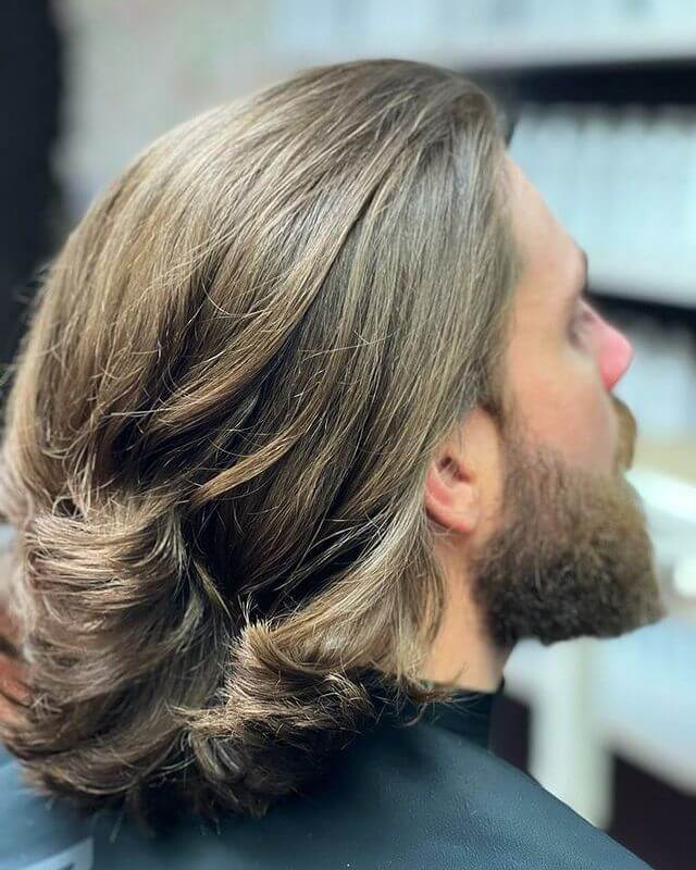 Easy Swept-Back Layered Style