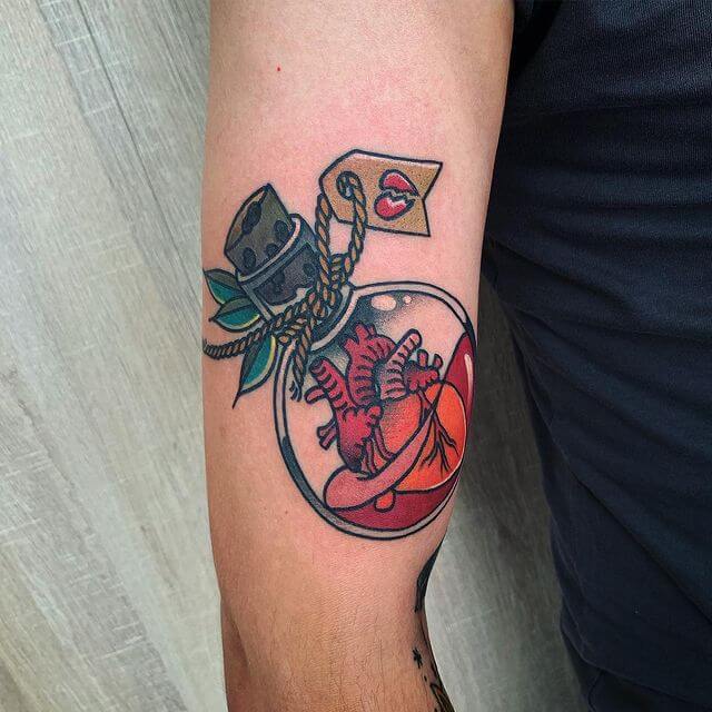 Heartbreak Poison Tattoo