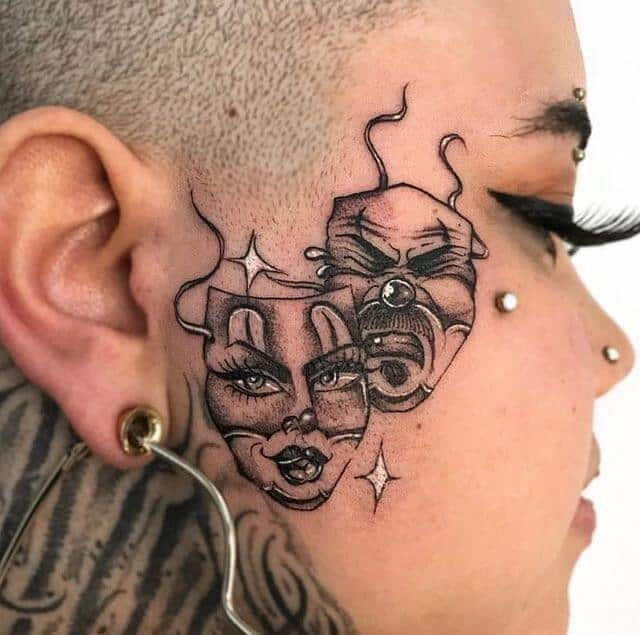 Laugh Now Cry Later Jokers Tattoo