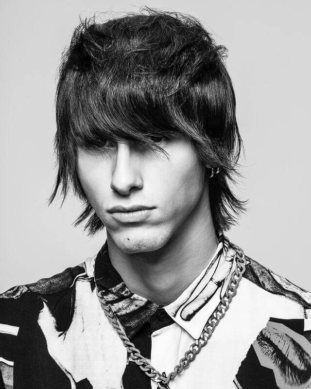 Long Hair with Bangs