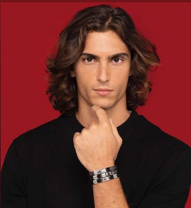 Long Middle Parted Hair with Layers