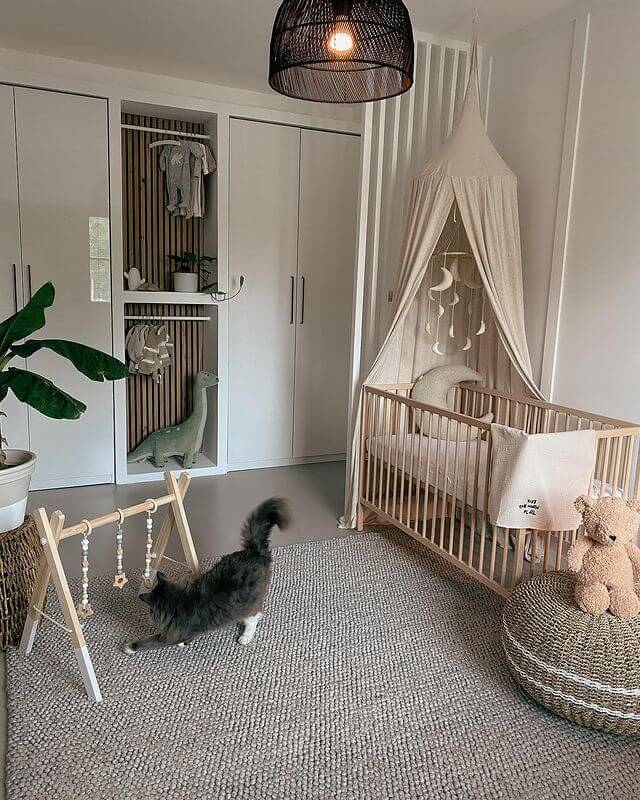 Natural Tone Baby Room