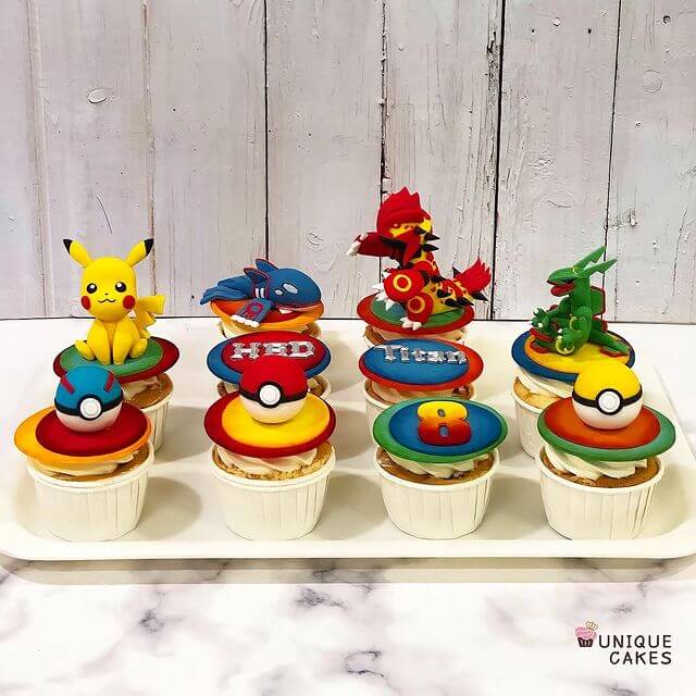 Pokemon Cup Cakes