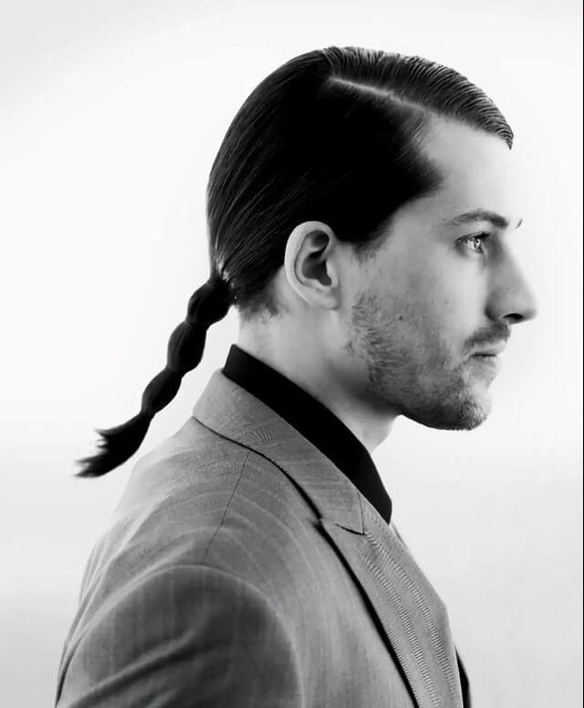 Ponytail Men’s Haircut Long