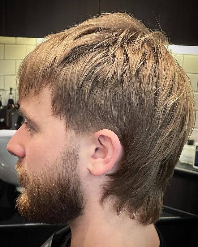 Soft Mullet Men's Haircut