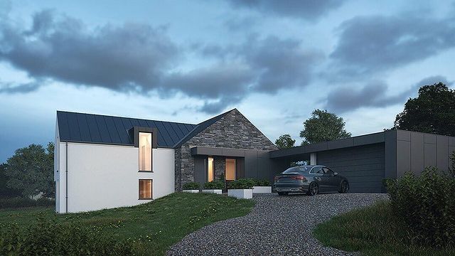 Split Level Ranch Style Home
