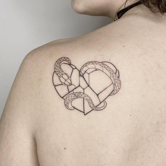 The Broken Heart and Snake Tattoo