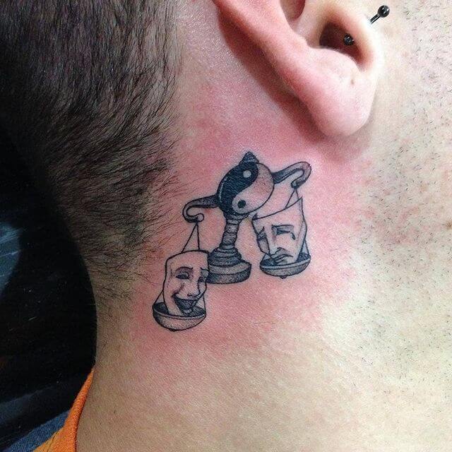 Laugh Now Cry Later Yin And Yang Tattoo