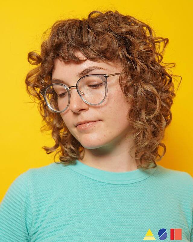80S Curly Shag