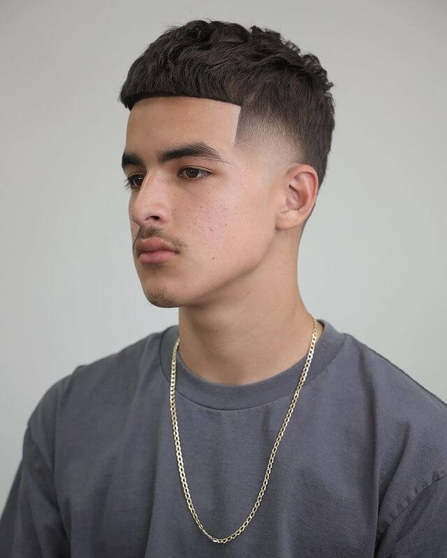 Edgar Haircut for Wavy Hair