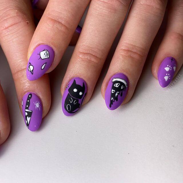 Halloween Inspired Nails
