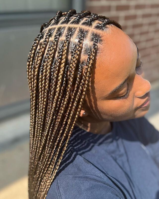 Tribal Box Braids