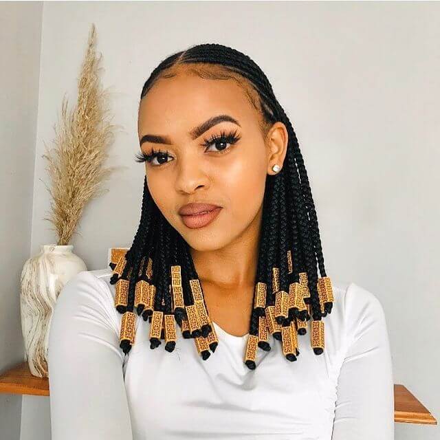 Tribal Braids With Beads