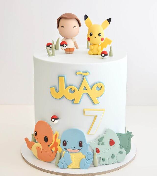 baby pokemon cake