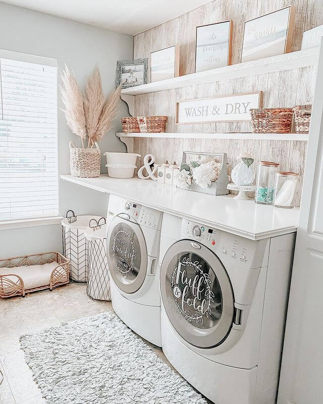 Beachy Laundry Room