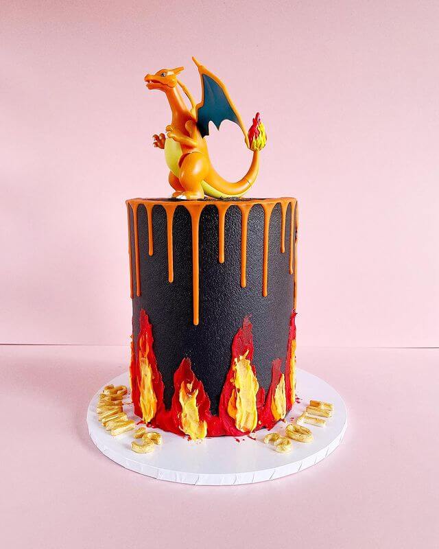 charizard cake