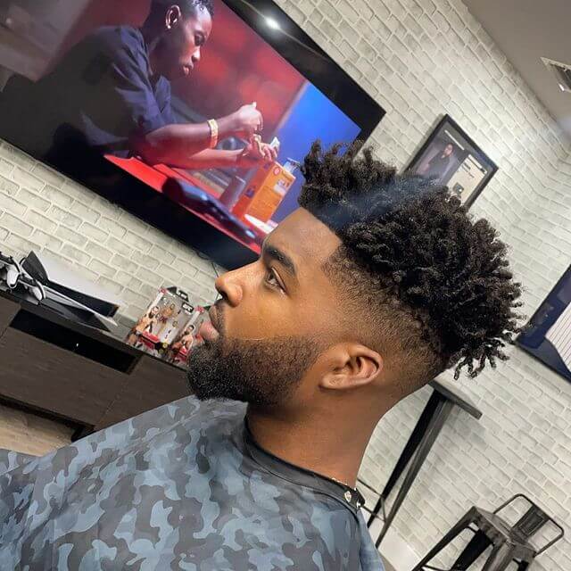 Dreadlocks with Edgar haircut