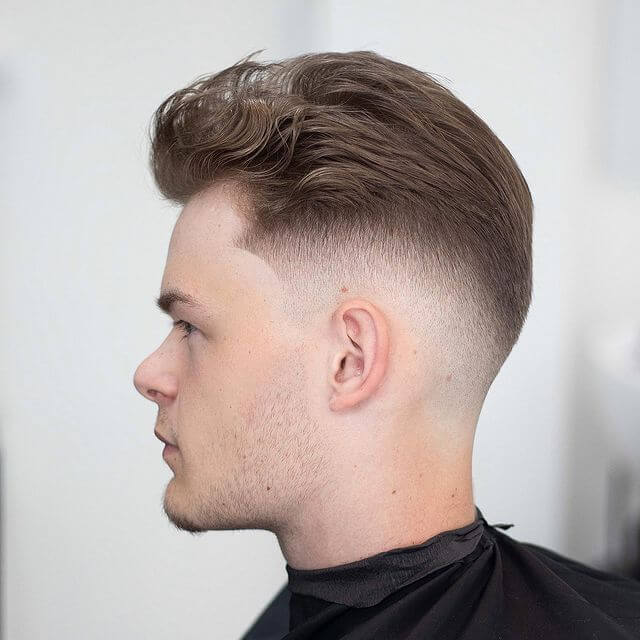 Drop Fade with Wavy Top