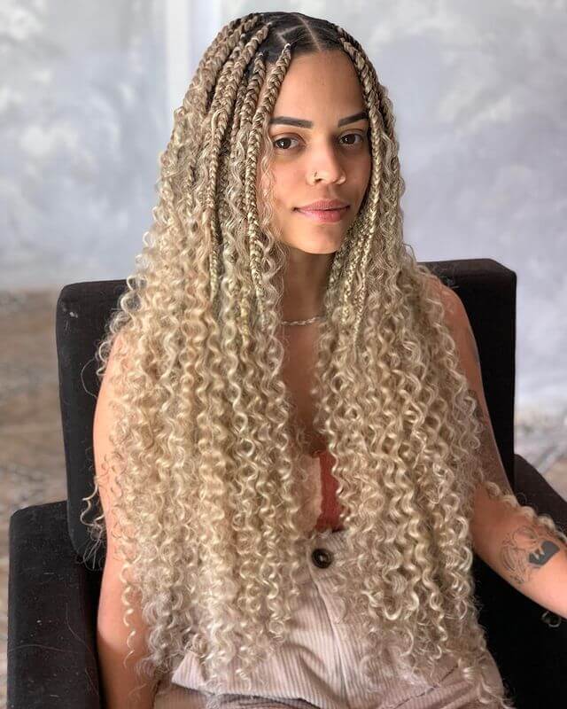 goddess tribal braids