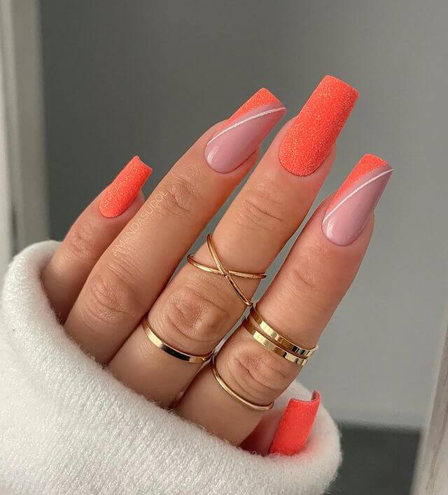 Neon Nail Design