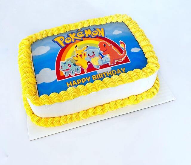 Rectangular Birthday Cake