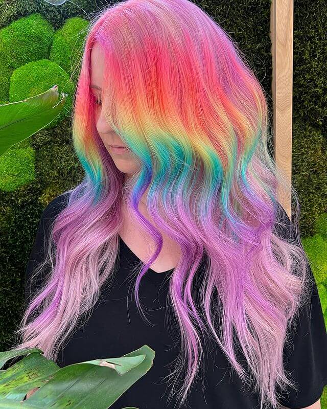unicorn hair color