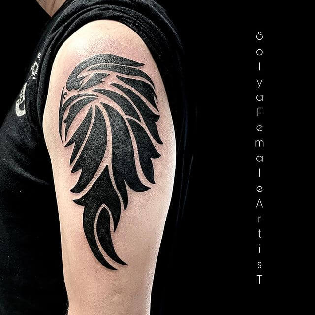 Eagle Tribal Tattoo