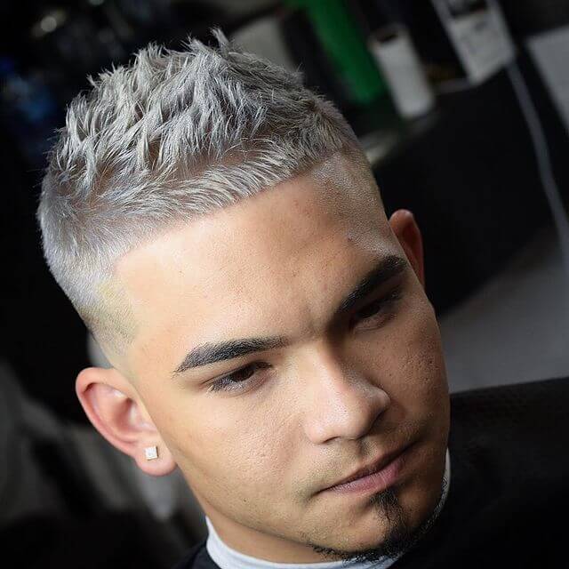 Frosted hair for men