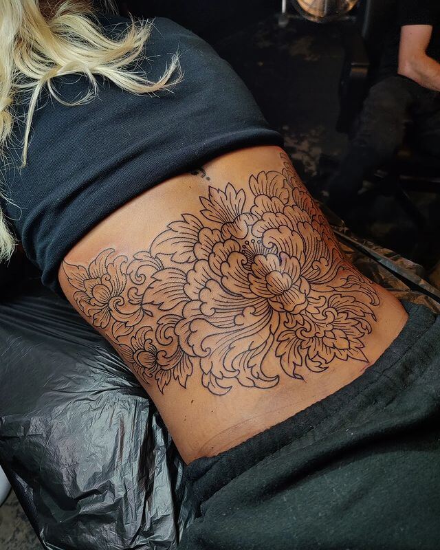 Lower Back Tattoo For Women