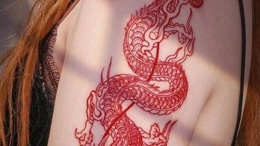 red dragon tattoo