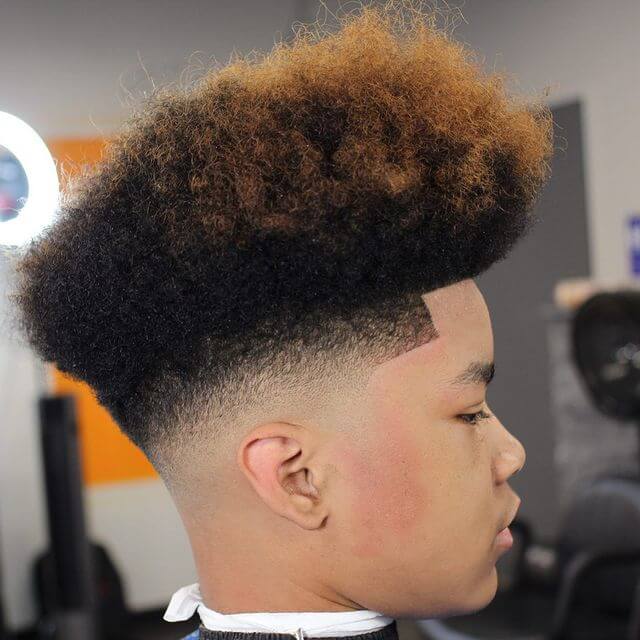 Afro Drop Fade