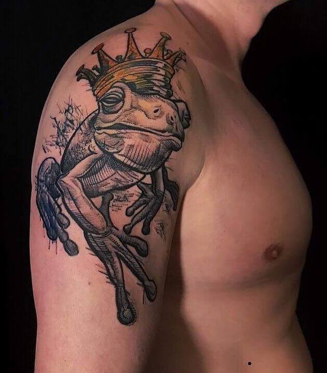 prince frog tattoo