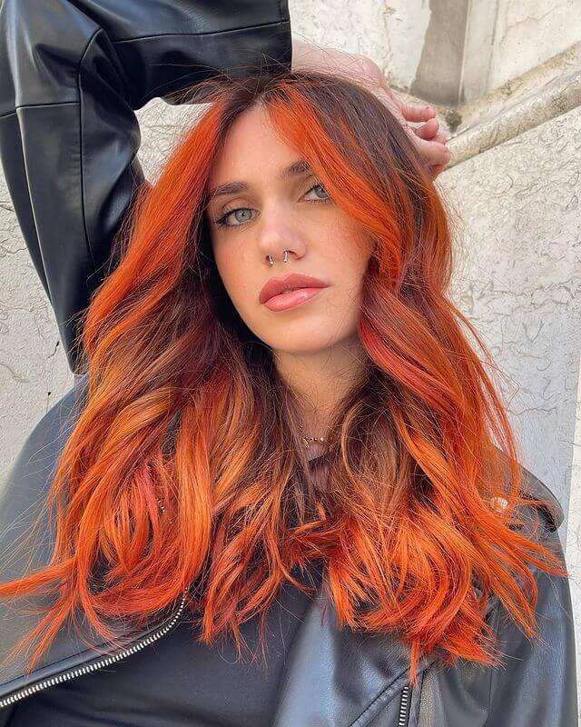 Acid Copper Hair Color