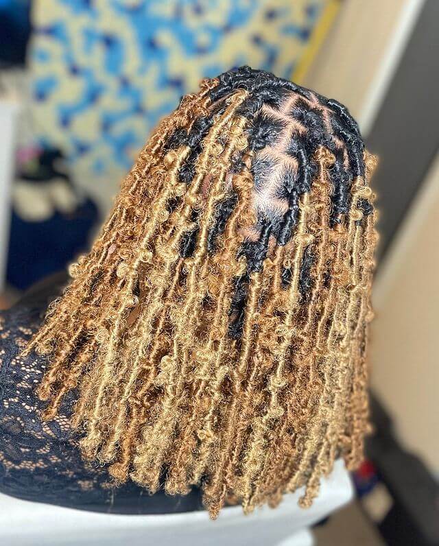 Auburn Spice butterfly locks
