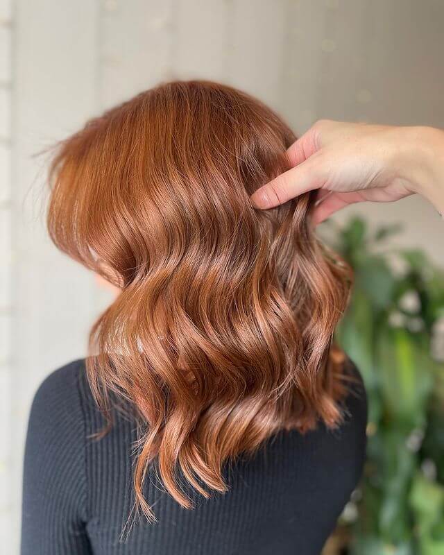 Autumn Copper Hair Color
