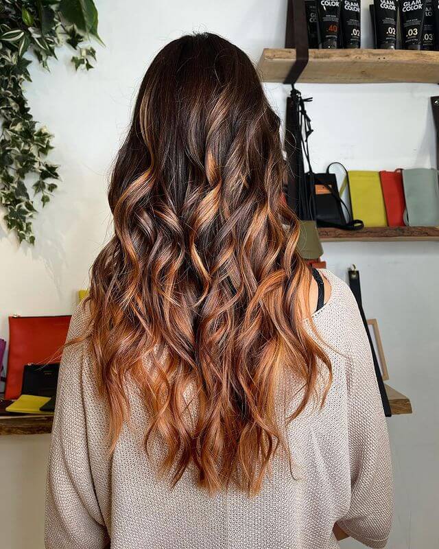 Brown To Copper Hair Color