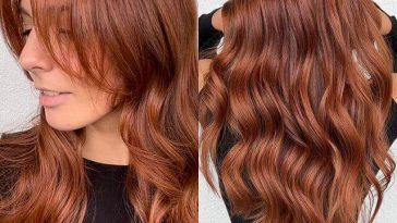 Copper Balayage
