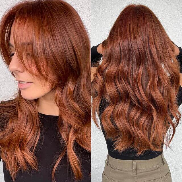 Copper Balayage
