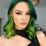 split green hair