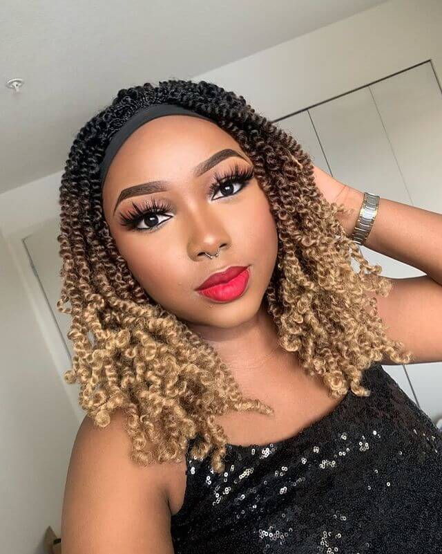 Spring Twist With Headband