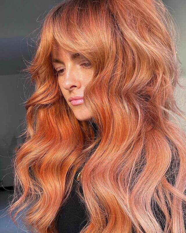 Strawberry Copper Tone haircolor