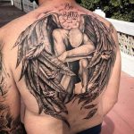 fallen angle tattoo