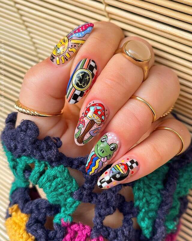 freestyle instagram nail