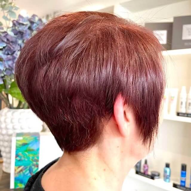 Bixie with Razor Cut